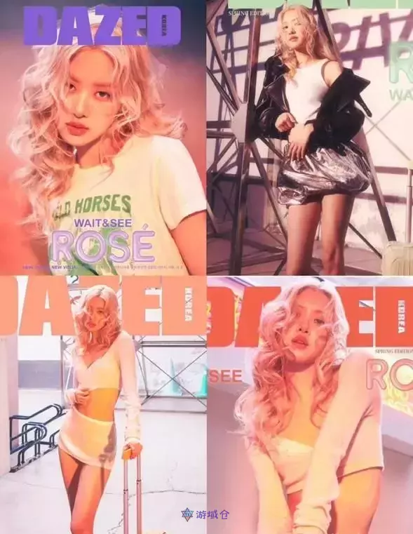 BLACKPINK ROSÉ的《Dazed》春季刊在35个国家售罄！展现全球影响力