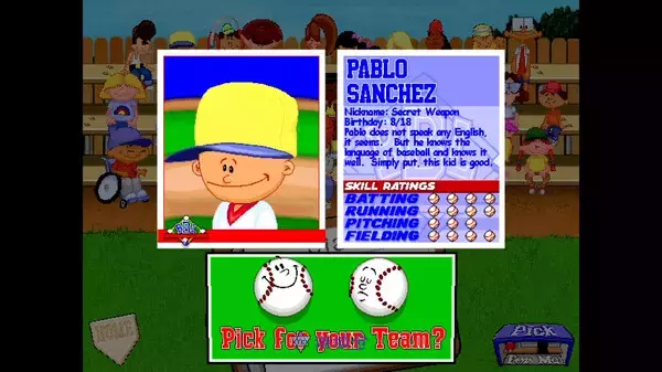 《后院棒球 '97 Backyard Baseball '97》英文版百度云迅雷下载