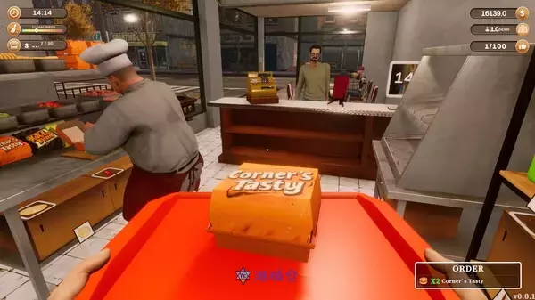 《街角厨房：快餐模拟器 Corner Kitchen Fast Food Simulator》英文版下载